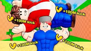 Kick A Lucky Block But I Added Custom Weight!