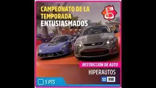 FORZA HORIZON 5 Otoño Serie 37 HoT Wheels ENTUSIASMADOS