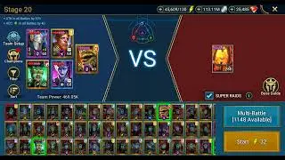 Raid Shadow Legends 2024 my current fastest Fire Knight 20 comp