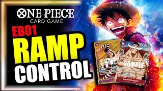 EB01 Red Purple Luffy Deck! | New Support! | One Piece TCG