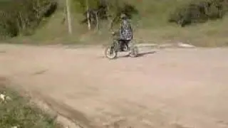 Pit bike Forsage 110cc  wheelies