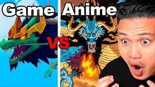 Blox Fruits GAME Vs ANIME!
