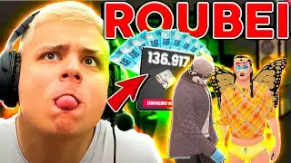 GOLPE do DINHEIRO SUJO no GTA RP 😂 (Paulinho o LOKO)