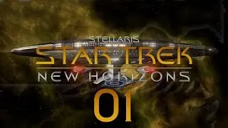 Stellaris Star Trek #01 STAR TREK NEW HORIZONS MOD - Gameplay / Let's Play