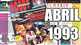 Hobby Consolas abril 1993 STARWINGS EL MEJOR JUEGO DE LA SUPER NINTENDO?