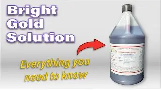 24K Bright Gold Bath Plating Solution