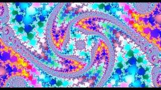 [4K] MANDELBROT FRACTAL DEEP ZOOM - ASMR