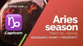 CAPRICORN Being released from the devil ~  Aries Season March 21 - April 19 Tarot Reading