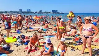 АНАПА 18.07.2021 - ГДЕ ЧИСТОЕ МОРЕ? ЦЕНТРАЛЬНЫЙ ПЛЯЖ УДИВЛЯЕТ. ПОГОДА - ОГОНЬ!