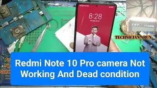Redmi Note 10 Pro Camera not Working / redmi Note 10 Pro CPU Reball
