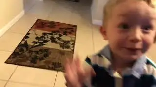 My Adrian at 3 years old - 2016 - Chased by Monster