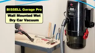 BEST Vacuum Cleaner | BISSELL Garage Pro Wall Mounted Wet Dry Car Vacuum