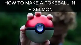 How to make a Pokeball in Pixelmon - Pixelmon Craft