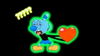 朗 The Cuphead SHOW! Cupheads eating candy Sound Variations in 38 seconds 朗