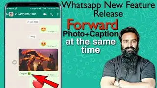 Whatsapp New Feature: How to send photo with caption in whatsapp ?