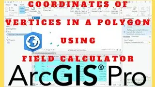 Polygon Vertex Coordinates in ArcGIS Pro | Feature Vertices to Points | Add Geometry Attributes