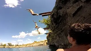 DPN: GoPro - Rock Quarry Cliff Diving