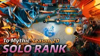 SOLO RANK to MYTHIC Season 20 Montage !! | YANG PENTING KAN FREESTYLE DULU BOS | 2021