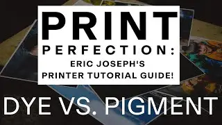 Dye vs. Pigment Based Inks. Sponsored by Freestyle Photo & Imaging Supplies
