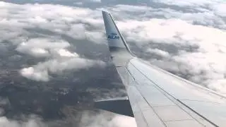Amsterdam to London Flight ( KLM B-737 )