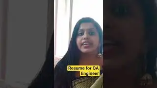 Tips for QA Engineer's resume