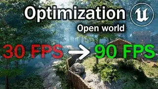 Unreal Engine 5 Tutorial - Open World Optimization: Don't use actors too much