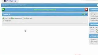 How to manage the content of the lessons