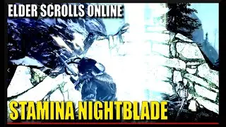 ESO Stamina Nightblade Gameplay - Fun :)
