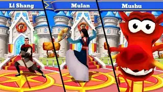 (OLD VERSION) Welcome Screens MULAN CHARACTERS | Disney Magic Kingdoms
