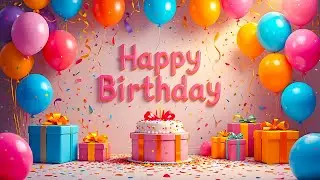 Happy Birthday with Cake & Candles 🎁 Special Song!!! 1 Hour Remix
