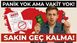 Residence Denied, What Should I Do Now? The Entire Process in Türkiye
