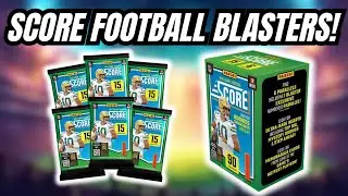 ROOKIE AUTO! 👀 2025 Score Football Blaster Box Review!