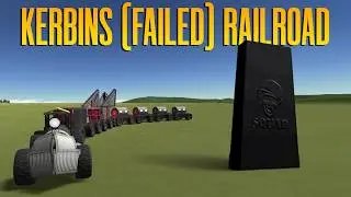 I (Attempted) to Drive a Train To EVERY Monolith on Kerbin