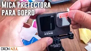 Como poner una mica protectora a tu GoPro