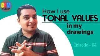 How to practice Pencil shading|How I make use of Tonal values in my drawings|Drawing Lesson (Ep- 04)