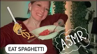 ASMR EAT SPAGHETTI Part 1 / Mouth Noises          Next Part 2 / Digestion Belly Noises 😏👍