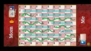 Ludo King 2 Player Match | Snake and ladders 🔥gameplay🔥  Saamp Sidi Game With Mom | लूडो किंग #41