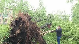 Ураган в Нижнем Тагиле. Последствия. 03.06.2017