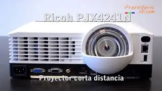 Proyector de corta distancia económico Ricoh  PJX4241N - ProyectoresOK