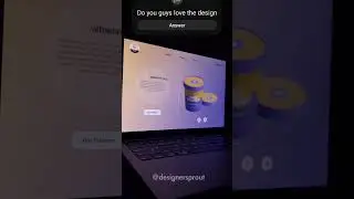 Ice cream slider on figma #figma #graphicdesign #design #shorts