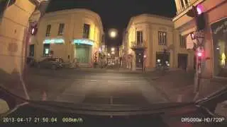 Blackvue DR500GW-HD Dash Cam - Night Test