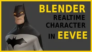 My Batman in blender, Based on Brian Lawver art - cursos de 3d: www.digital-characters.com