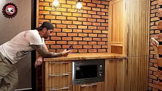 Мини кухня своими руками, все этапы изготовления.