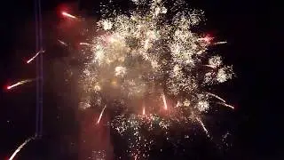 Салют на День города в Таганском парке