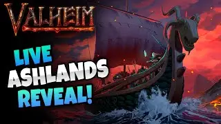 Live Valheim Ashlands Gameplay Trailer Reveal!