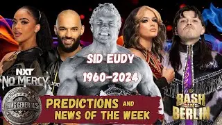 WWE Bash in Berlin and NXT No Mercy Predictions, AEW All In, Sid Vicious Tribute - RING GENERALS