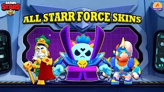 Brawl Stars | All Starr Force Skins Unlocked