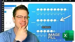 Adding an image fill to your bar charts in Excel