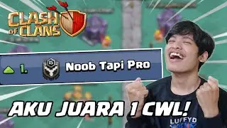 AKHIRNYA AKU JUARA 1 CWL BULAN INI! - COC Indonesia