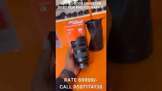 24-105MM SONY G MASTER LENS